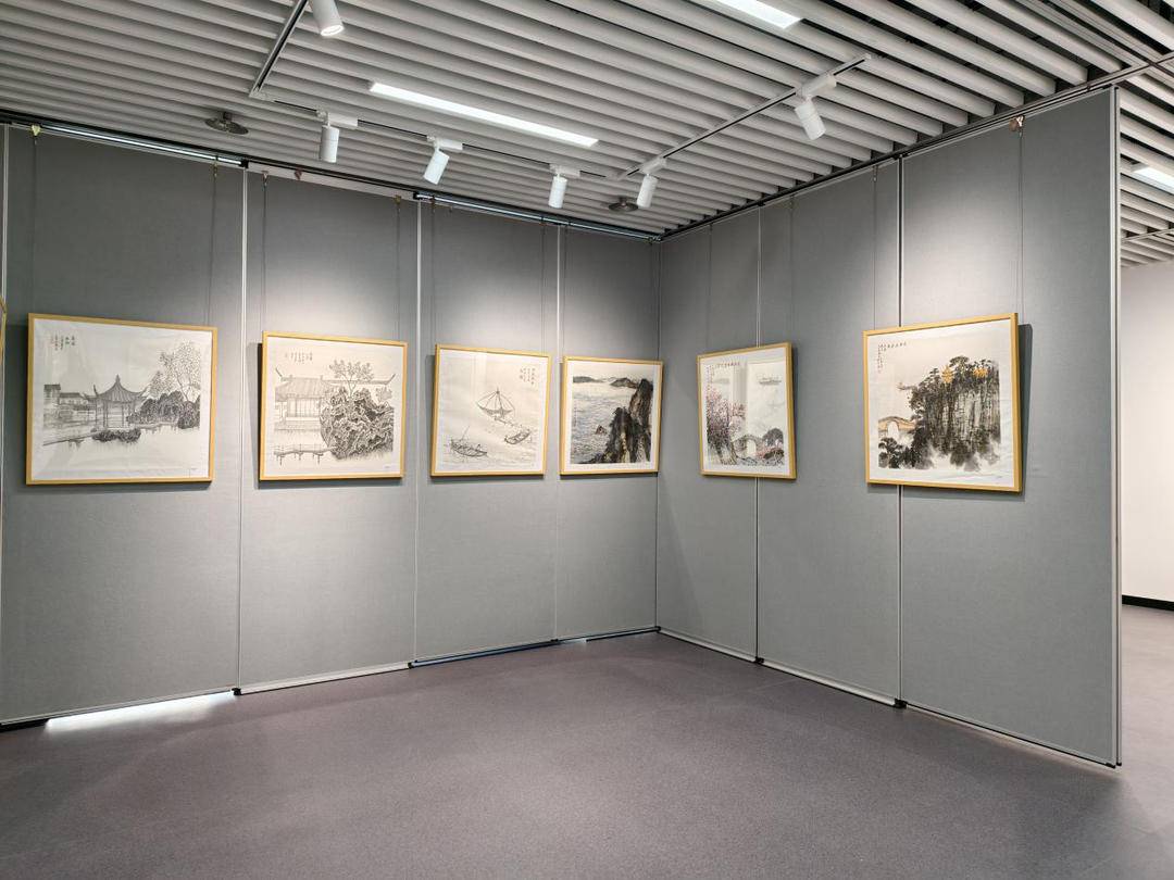 江蘇省山水畫研究會新春雅集展在南京舉辦 促進文化藝術交流