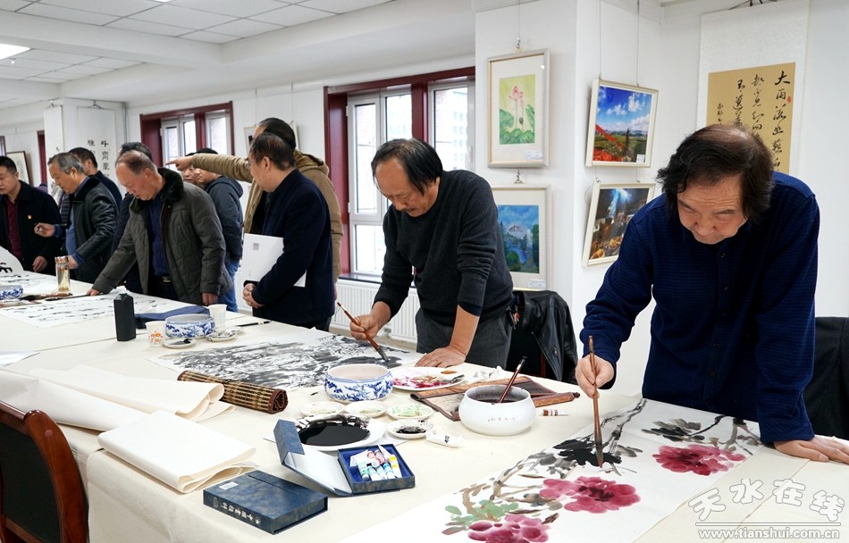 金融賦能藝術(shù) 翰墨香飄天水——天水金融系統(tǒng)與市美協(xié)成功舉辦文化藝術(shù)交流活動(dòng)