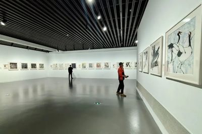 筆墨交匯繪華章 劉海粟美術館雙展聯袂呈現近百幅書畫精品